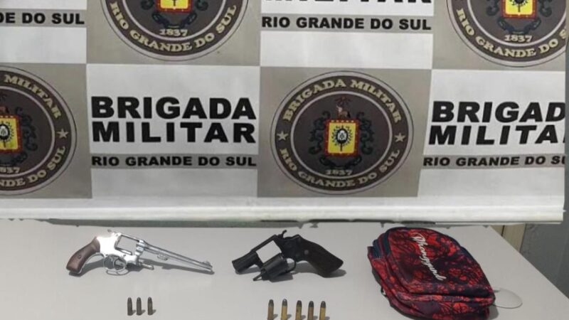 Homem é preso por porte ilegal de armas em Osório