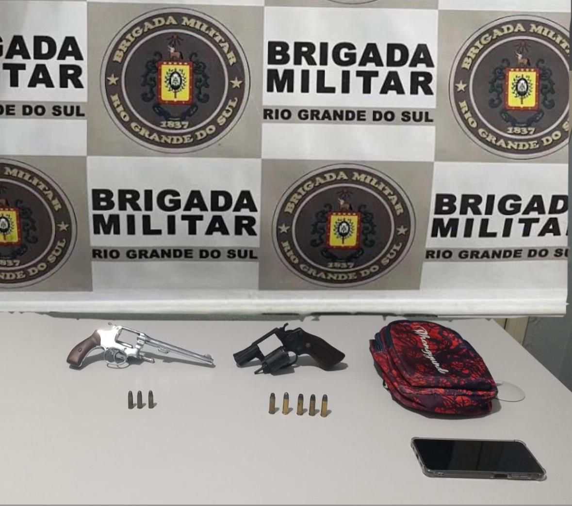 Homem é preso por porte ilegal de armas em Osório