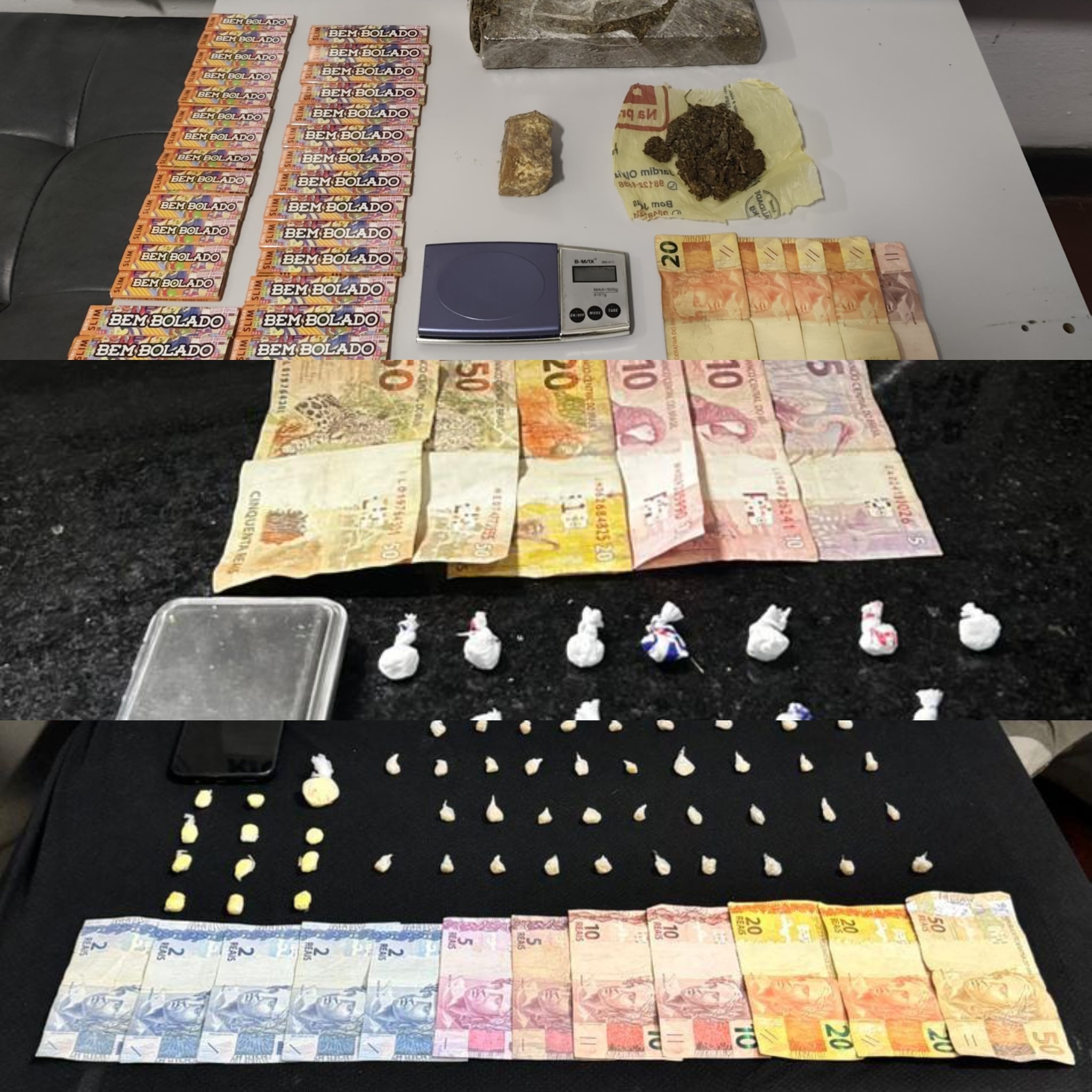 BM prende cinco pessoas, entre elas um foragido, no Litoral Norte gaúcho