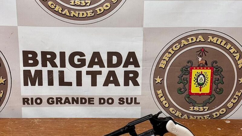 Brigada Militar prende homem por porte ilegal de arma em Cidreira