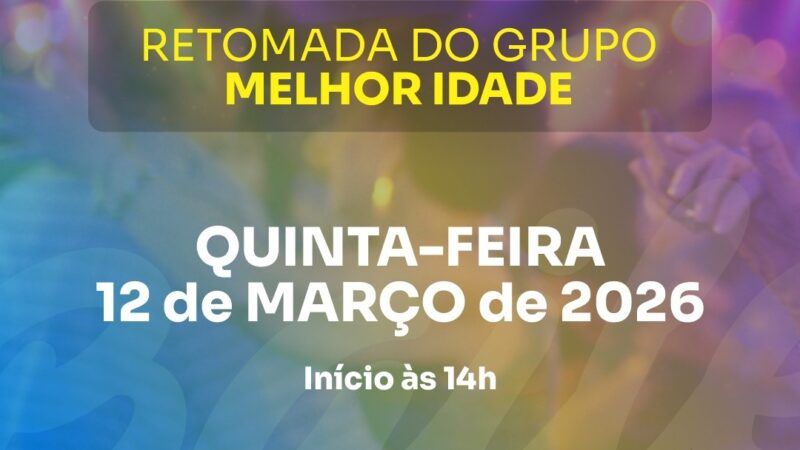 Secretaria de Assistência Social retoma na próxima semana o Baile da Terceira Idade em Osório