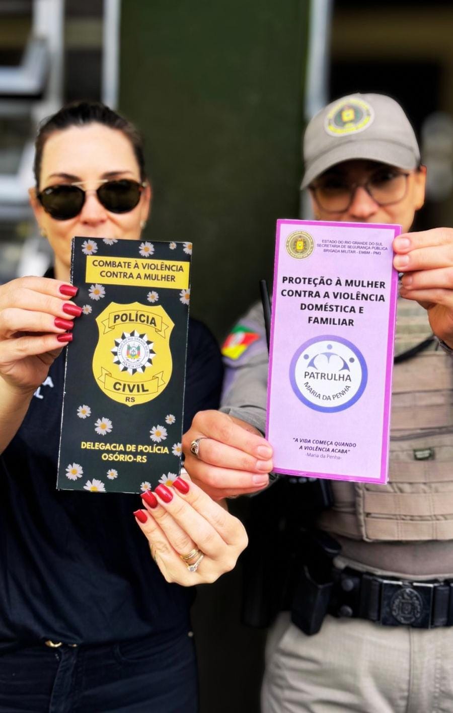 Operação ‘Elo de Proteção’ de combate à violência doméstica é realizada em Osório