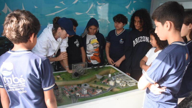 Exposição interativa “Ciclo da água e sua importância para a vida humana e de todos os seres vivos” estará em Imbé até sábado