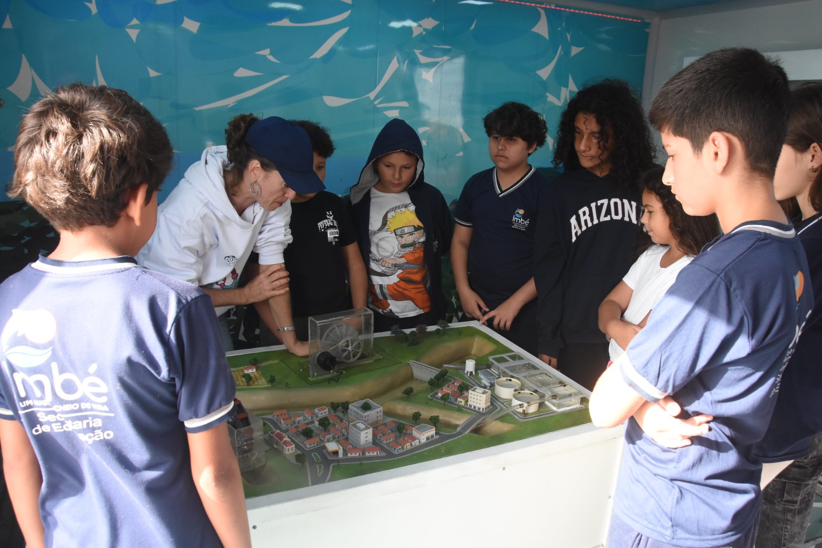 Exposição interativa “Ciclo da água e sua importância para a vida humana e de todos os seres vivos” estará em Imbé até sábado