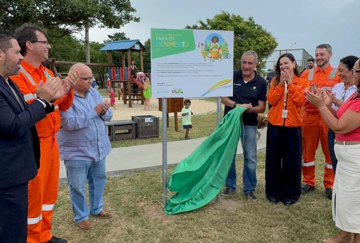 Comunidade do distrito de Santa Luzia ganha novos espaços de lazer, convivência e aprendizagem em parceria entre a Transpetro e a prefeitura de Osório