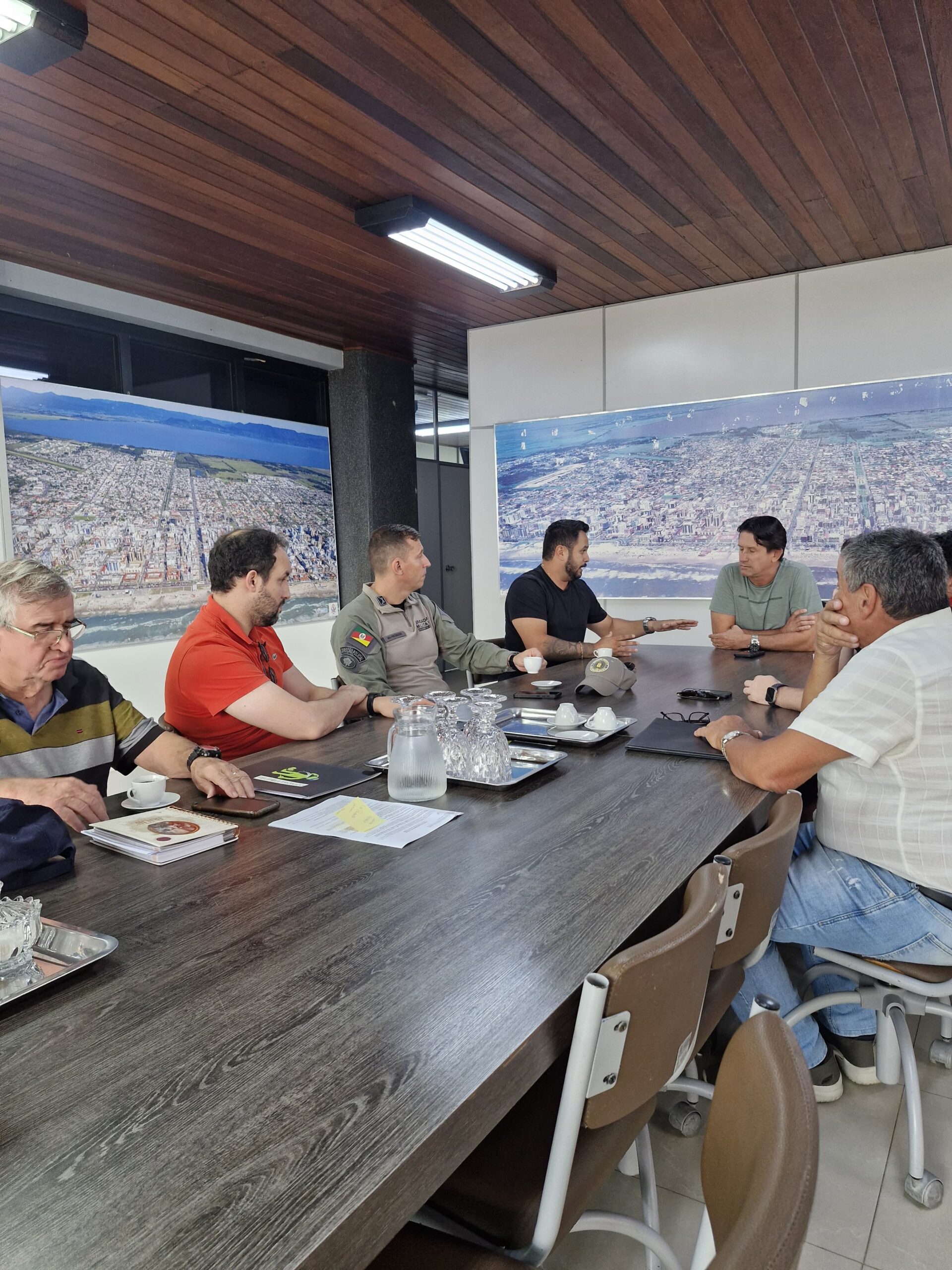 Mais segurança no Litoral: BM reúne-se com órgãos públicos e entidades civis em Capão da Canoa