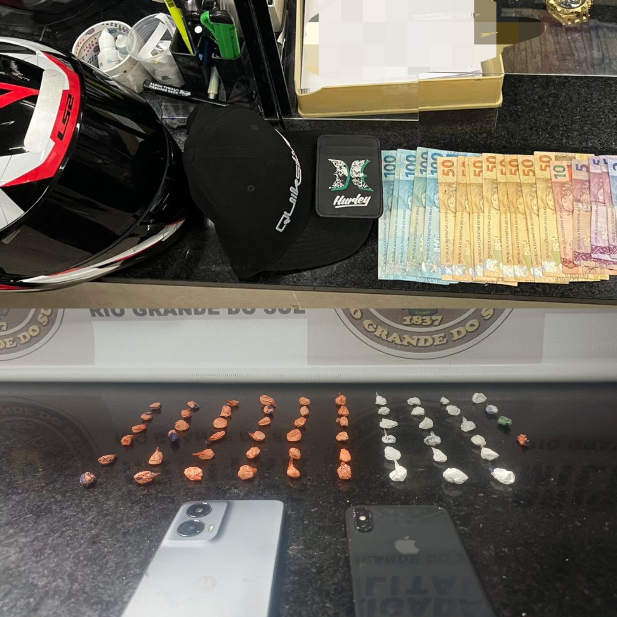 BM prende três pessoas por tráfico e porte ilegal de arma de fogo em Capão da Canoa e Tramandaí