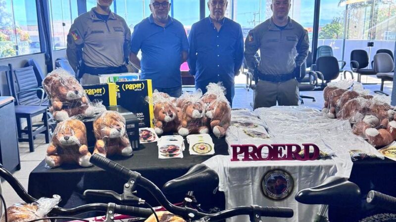 PROERD Torres recebe investimento de R$ 28,7 mil do CONSEPRO para fortalecer ações preventivas nas escolas