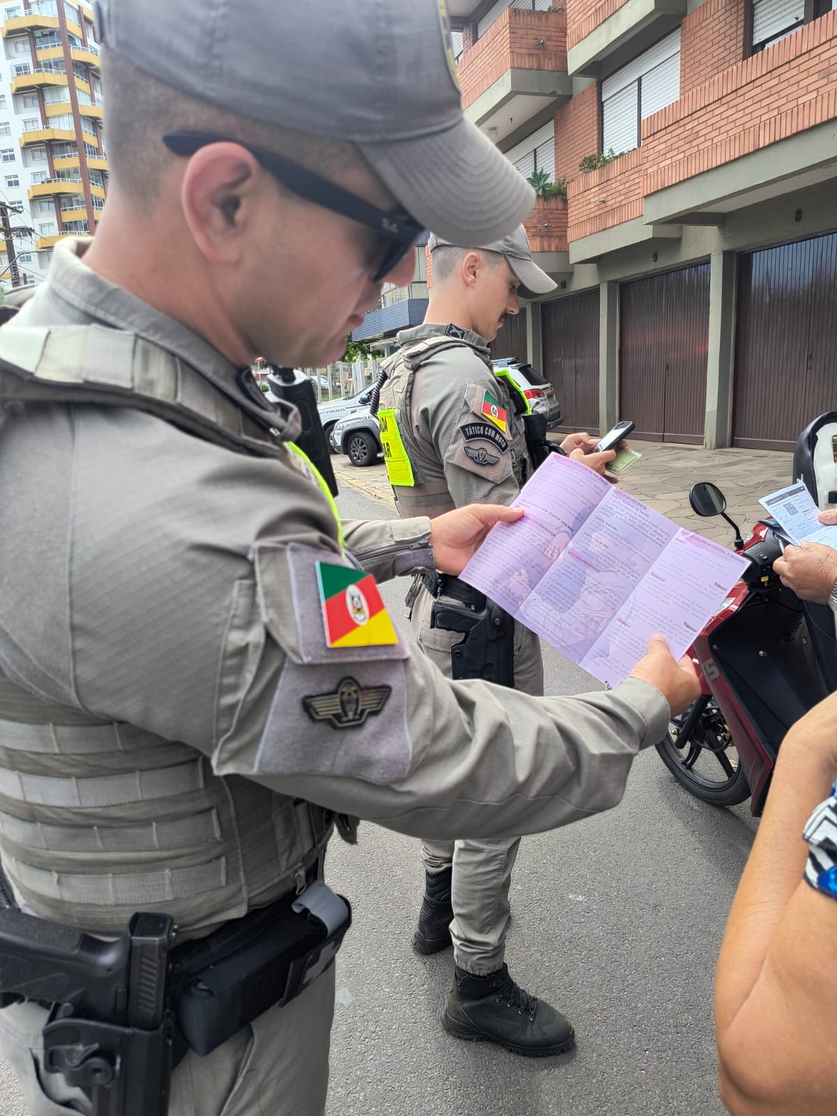BM realiza ação da Operação Elo de Proteção em Torres