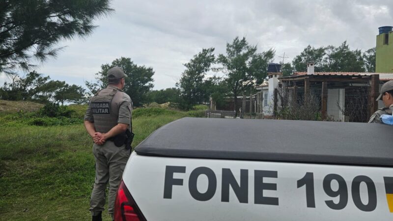 Brigada Militar prende casal por latrocínio e recupera veículo em Imbé