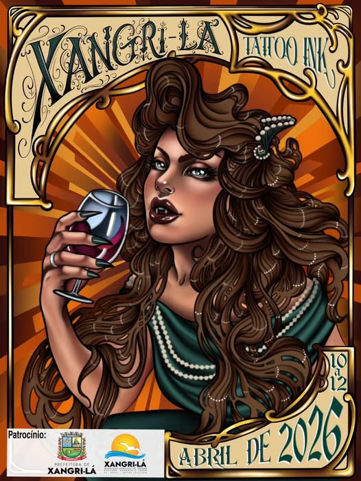 Xangri-Lá Tattoo Ink chega à 4ª edição em abril