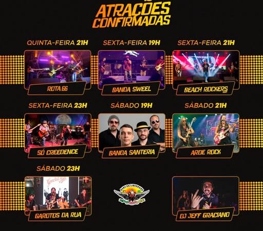 6º Mar & Motos divulga programação de shows para a edição 2026