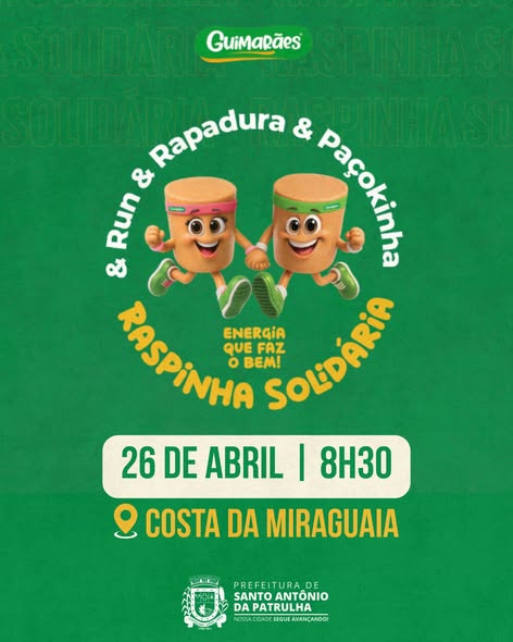 Corrida e Caminhada Raspinha Solidária une esporte e ação social em prol da EMEF Santa Inês I de Santo Antônio da Patrulha