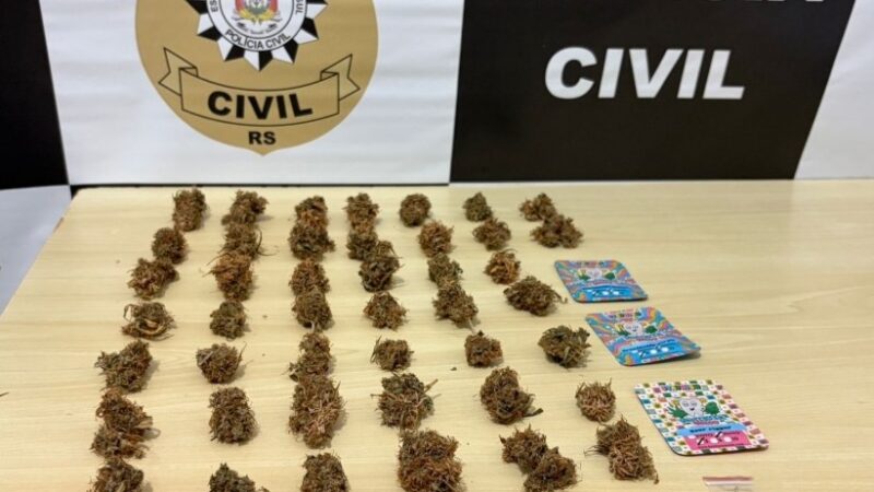Polícia Civil desarticula ponto de tráfico e apreende maconha de “alto padrão” em Arroio do Sal