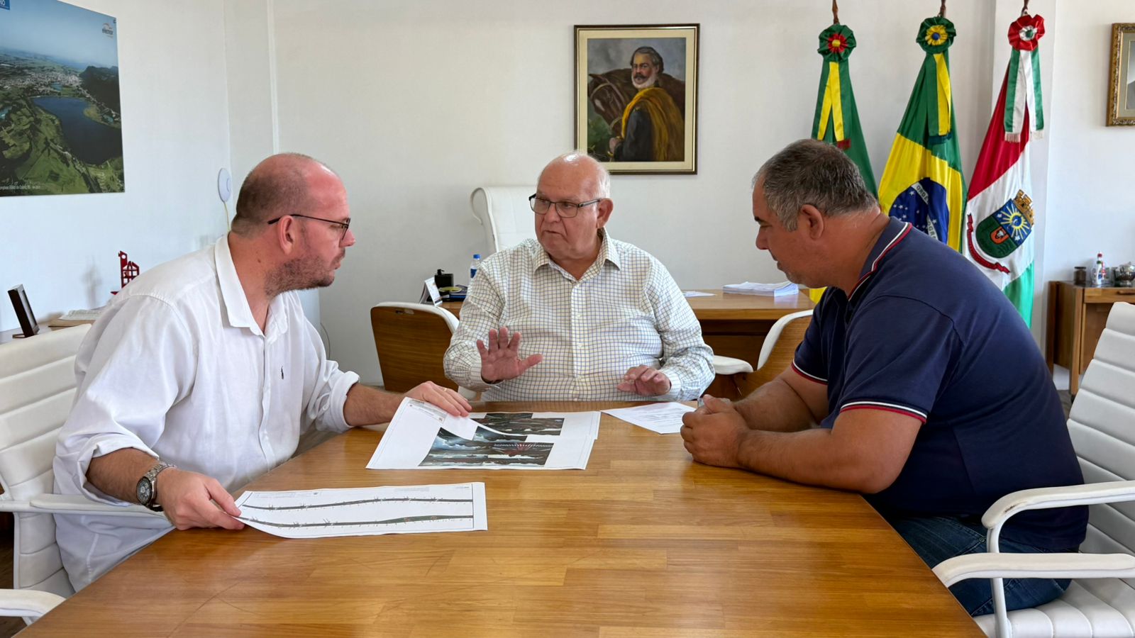 Prefeitura de Osório encaminha ao Daer o projeto de duplicação da ERS-030 no bairro Laranjeiras