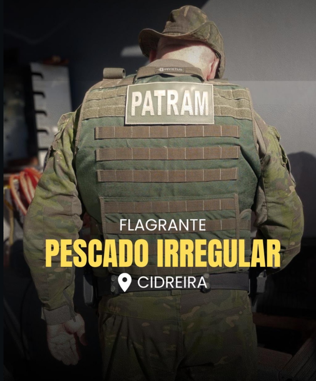 Brigada Militar apreende mais de 190 kg de pescado irregular em Cidreira