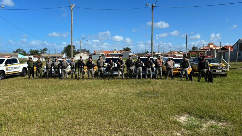 OPERAÇÃO DE POLICIAMENTO É REALIZADA EM CIDREIRA