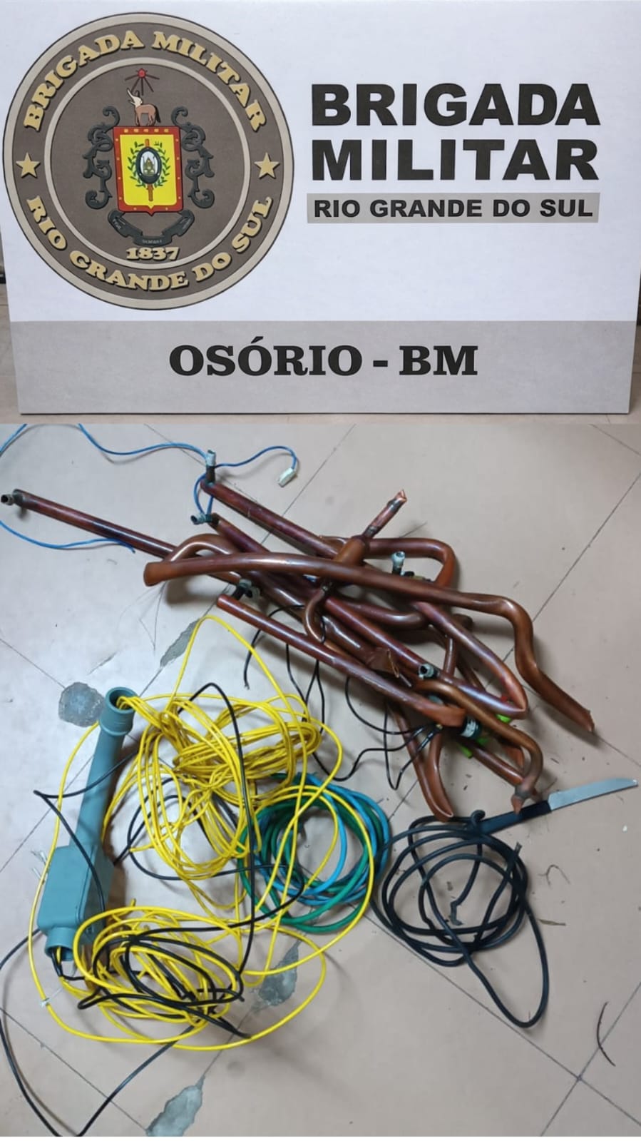 INDIVÍDUO É PRESO POR FURTO QUALIFICADO EM OSÓRIO