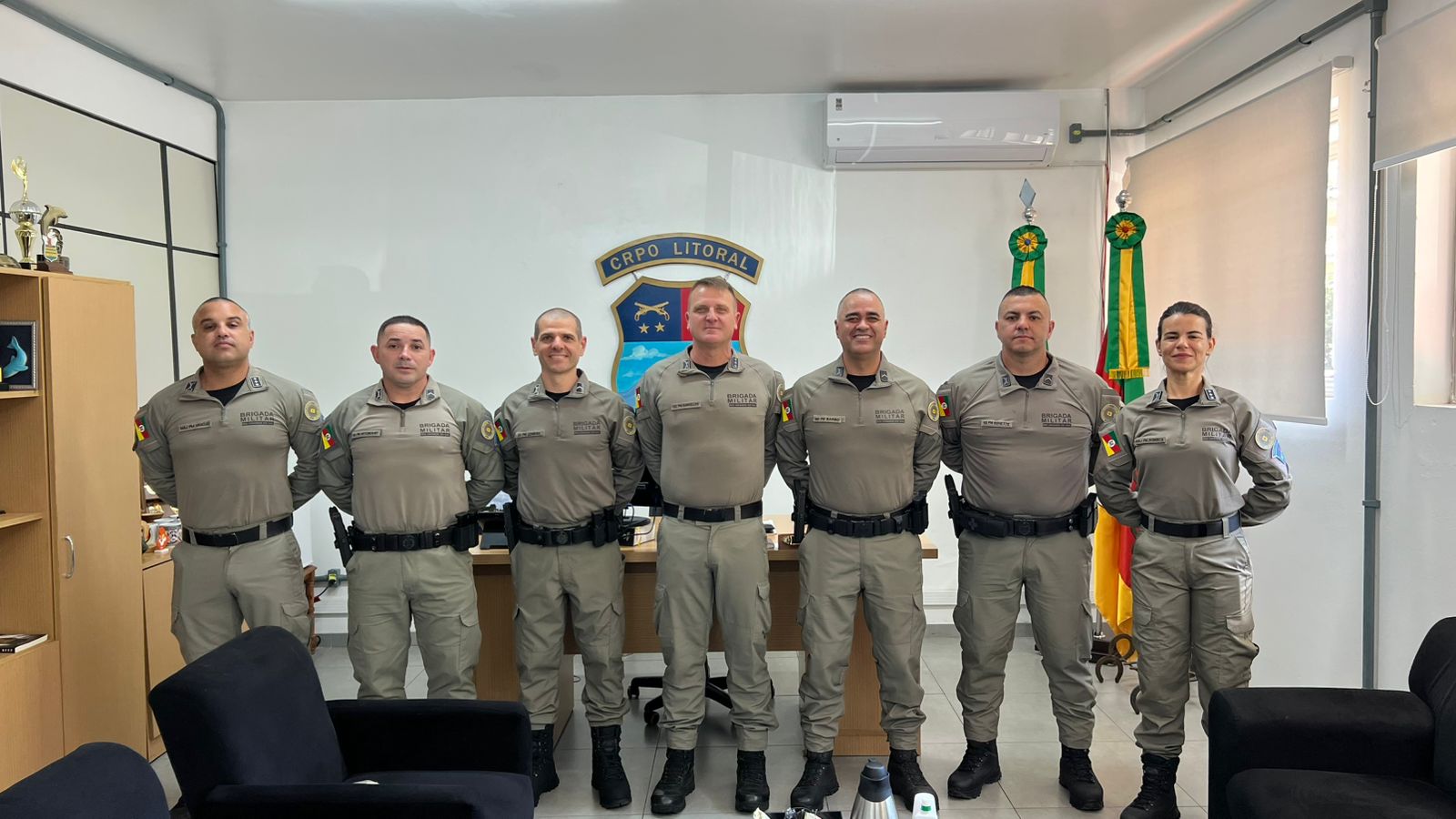 Comando Regional do Litoral Norte Recepciona Policiais Militares Concluintes do Curso Técnico em Segurança Pública