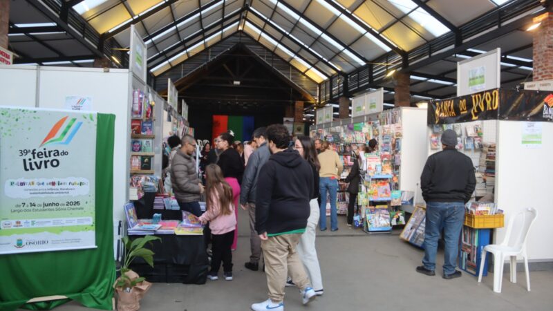 40ª Feira do Livro de Osório abre inscrições para lançamentos de livros
