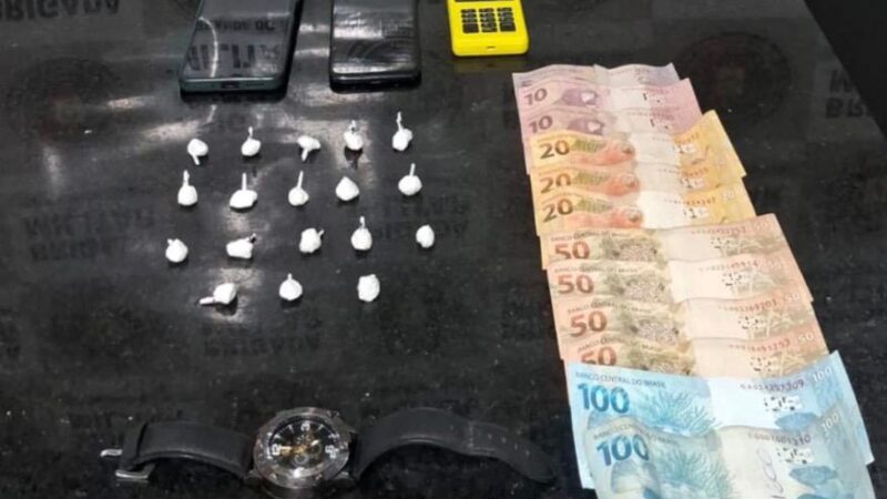 Brigada Militar prende homem por tráfico de drogas em Imbé