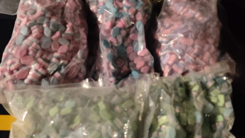 PRF apreende 5 mil comprimidos de ecstasy em Torres