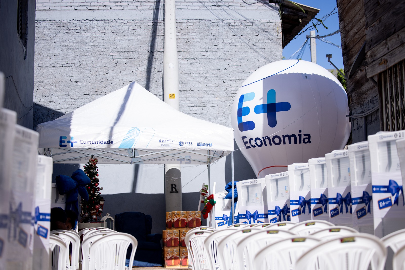 CEE Equatorial promove mutirão de serviços e sorteio de geladeiras em Mostardas