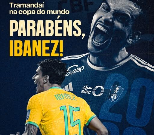 De Tramandaí para o mundo: Roger Ibañez é convocado para a Copa de 2026