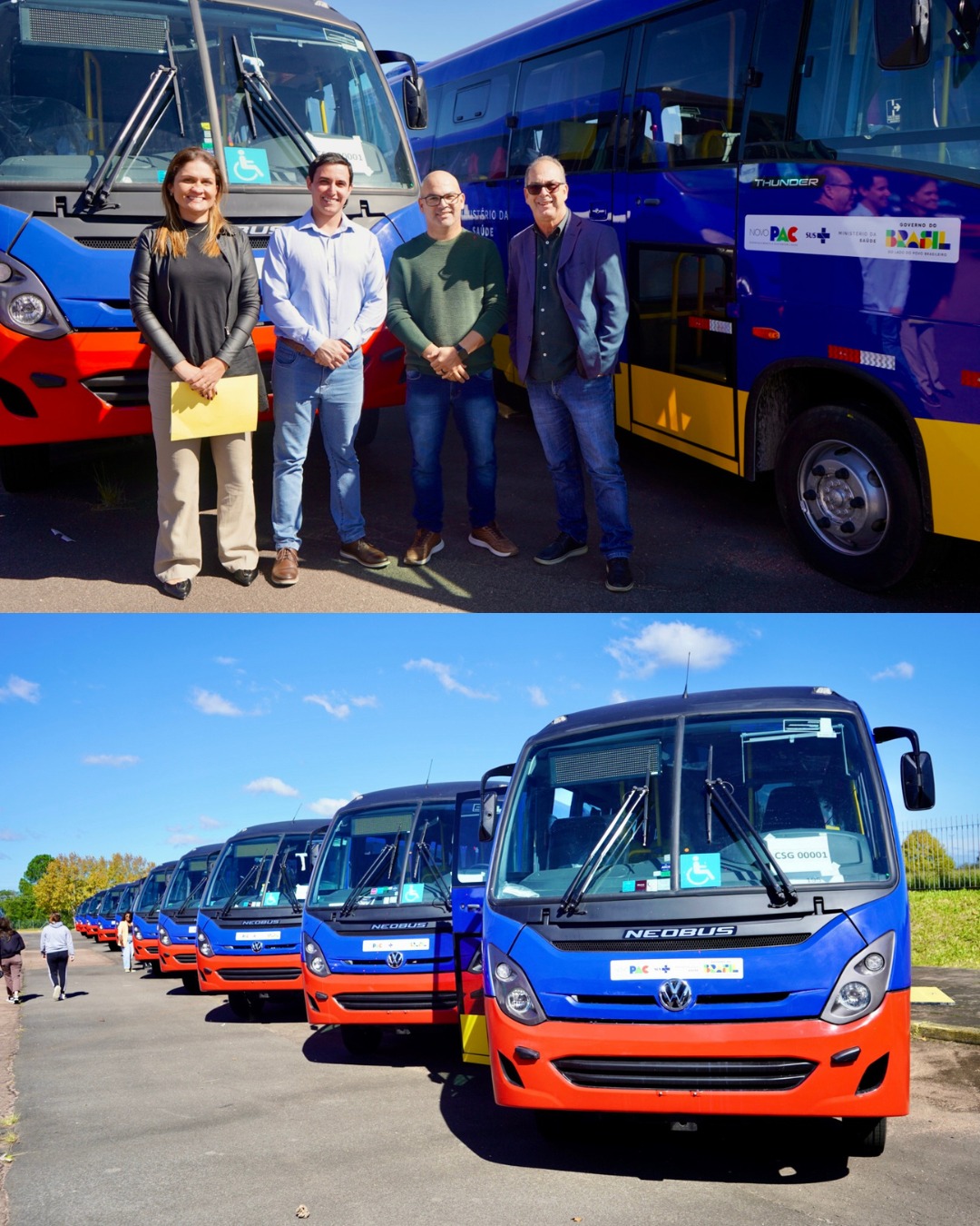 Santo Antônio da Patrulha recebe novo micro-ônibus para a saúde