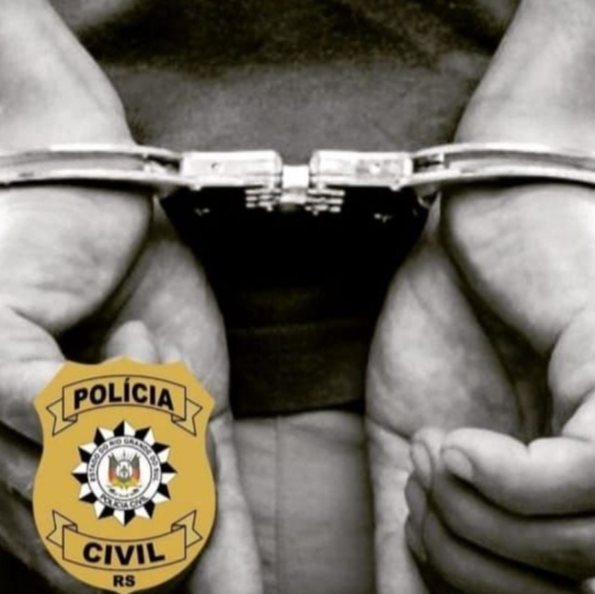 POLÍCIA CIVIL PRENDE HOMEM EM CUMPRIMENTO A MANDADO DE PRISÃO PREVENTIVA POR FURTO QUALIFICADO EM TORRES