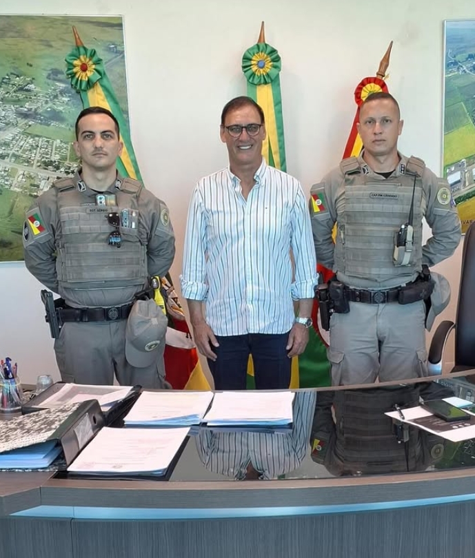REUNIÃO INSTITUCIONAL TRATA DE ESTRATÉGIAS PARA FORTALECIMENTO DA SEGURANÇA EM CAPIVARI DO SUL