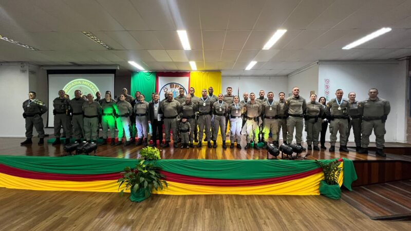 Solenidade em Osório celebra os 56 anos do 8º Batalhão de Polícia Militar