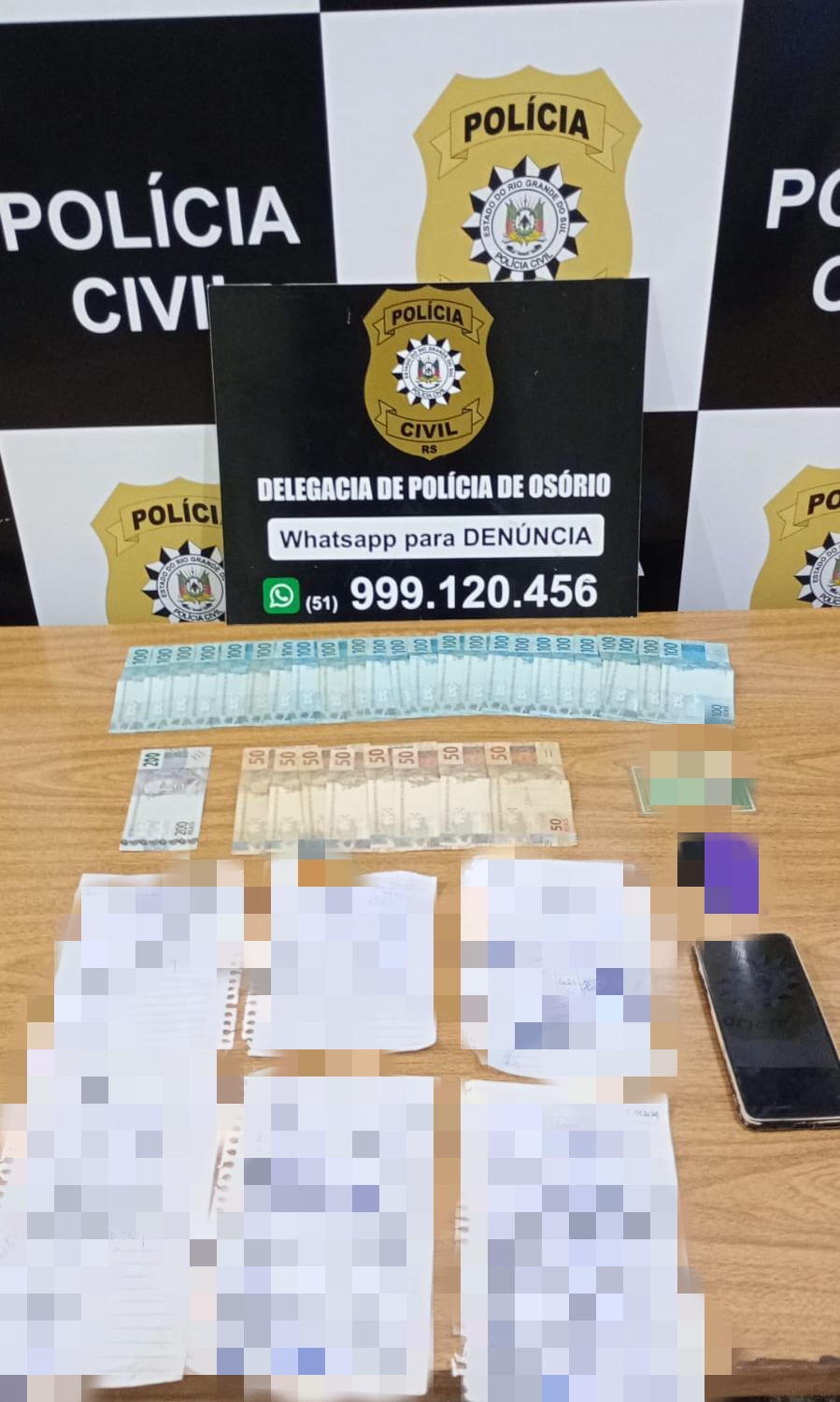 Polícia Civil cumpre medidas cautelares em investigação por crime de extorsão em Osório