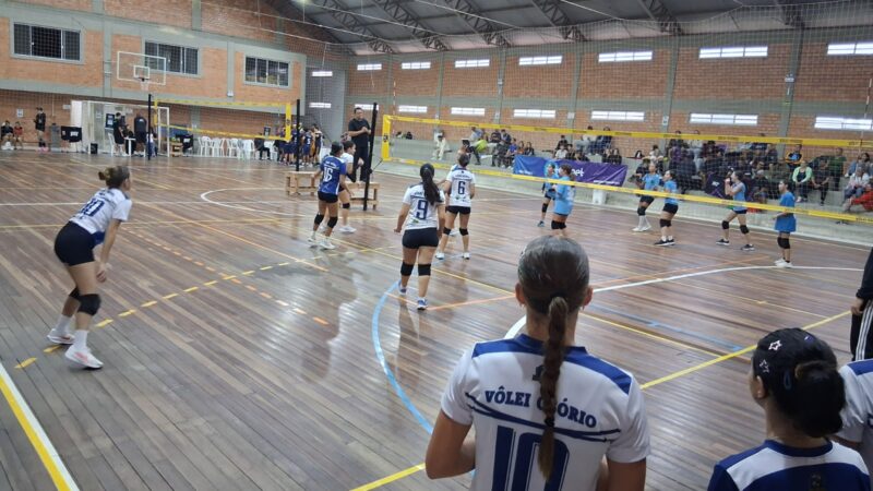 Terceira etapa da Liga Gaúcha de Voleibol de Base ocorre em Osório no sábado