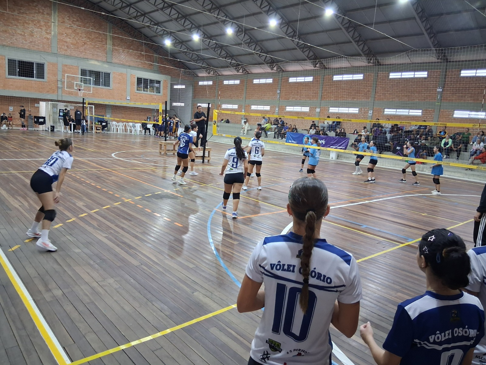 Terceira etapa da Liga Gaúcha de Voleibol de Base ocorre em Osório no sábado