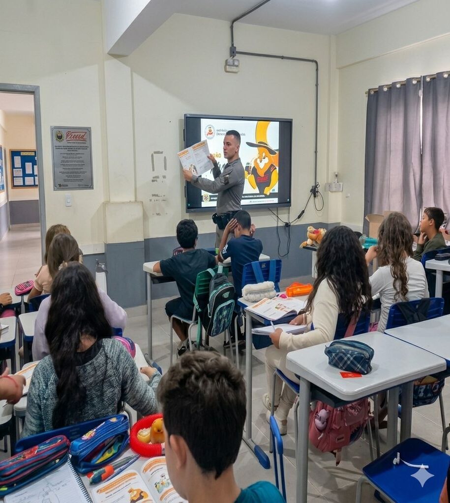 Retorno do PROERD em Capão da Canoa fortalece prevenção e alcança 15 turmas em escolas públicas