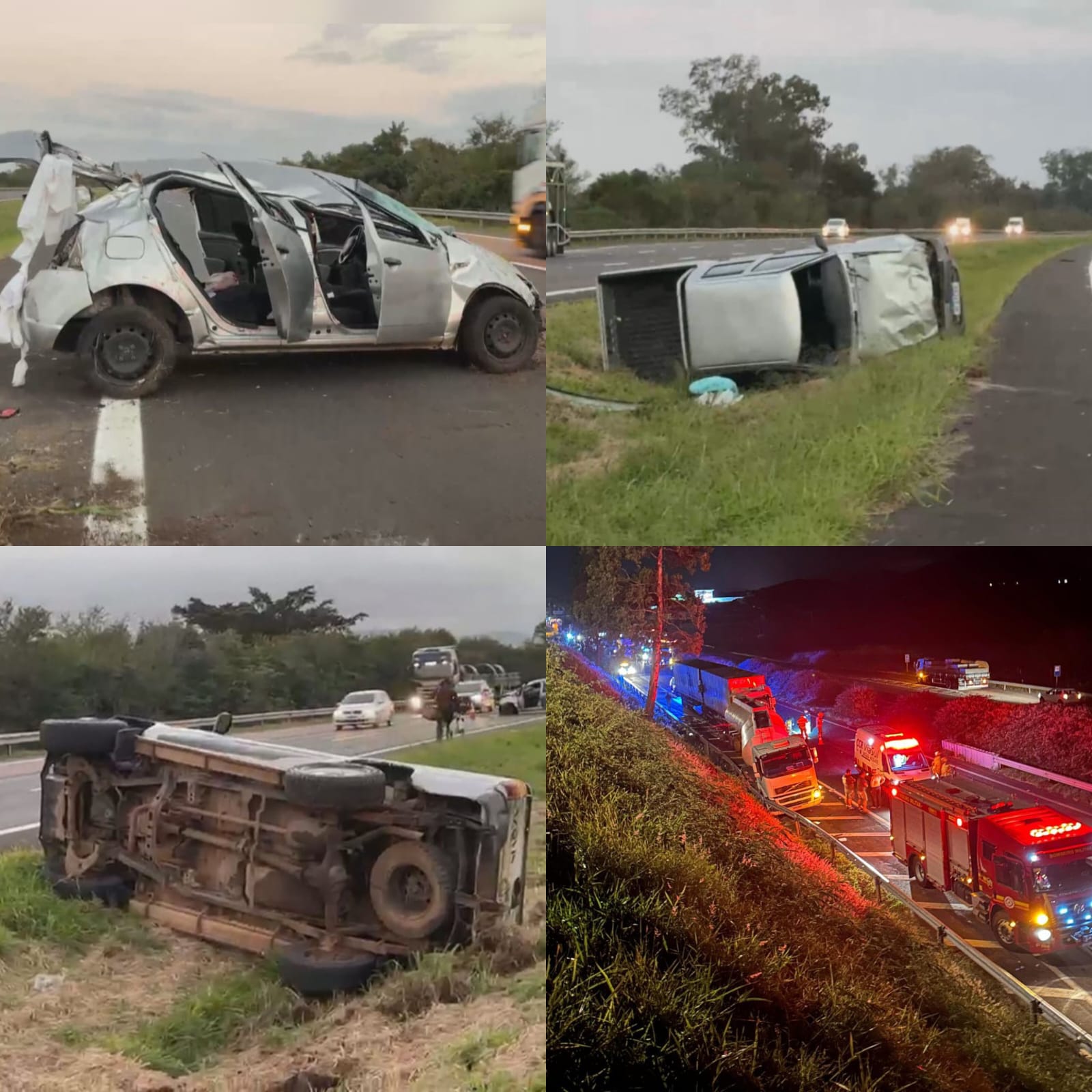 Rodovias do Litoral Norte registram manhã de acidentes com feridos e bloqueios parciais