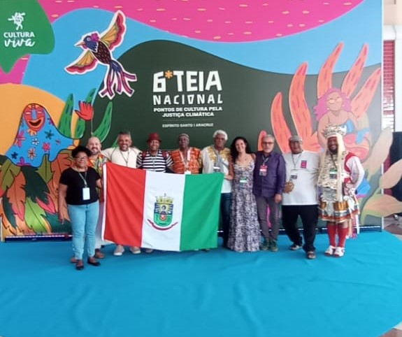 Grupo Maçambique de Osório representa o município no Encontro Nacional de Pontos de Cultura em Espírito Santo