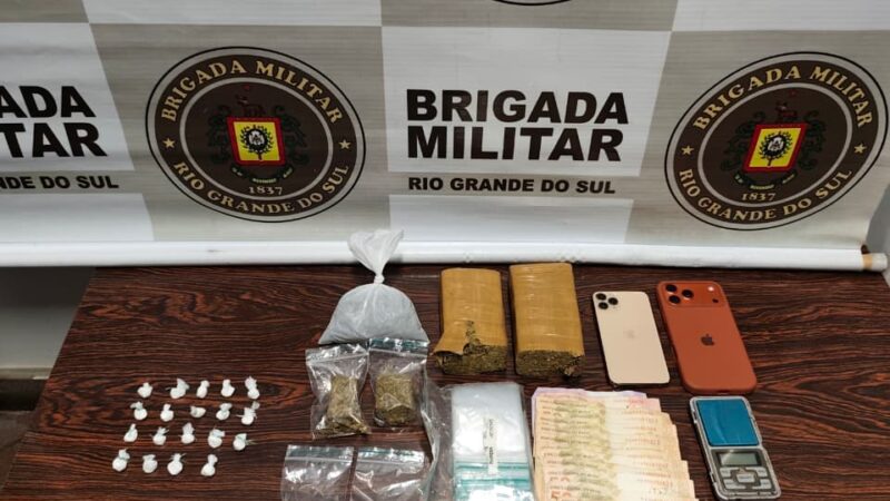Brigada Militar prende mulher por tráfico de entorpecentes em Capão da Canoa