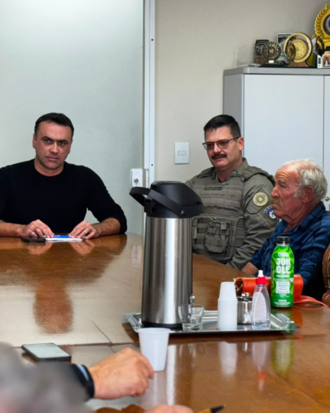 Brigada Militar participa de reunião sobre combate ao abigeato e segurança rural em Cidreira
