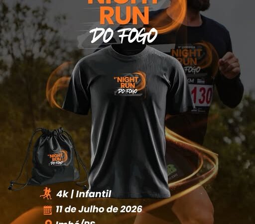 8ª NIGHT RUN DO FOGO ACONTECE EM JULHO NA BEIRA-MAR DE IMBÉ