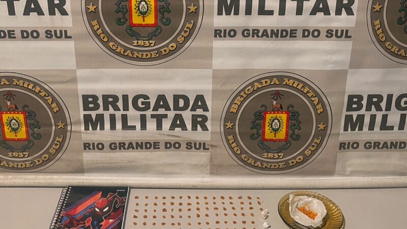 BRIGADA MILITAR PRENDE DUAS MULHERES POR TRÁFICO EM OSÓRIO