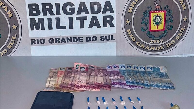 INDIVÍDUO É PRESO POR TRÁFICO EM CIDREIRA