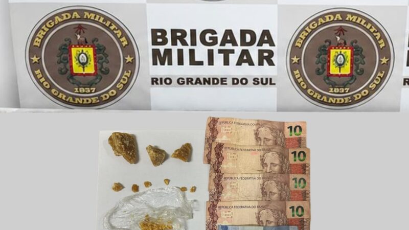 BM prende mulher por tráfico de entorpecentes em Osório