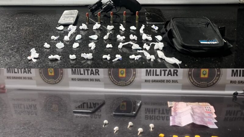 Brigada Militar prende três pessoas por tráfico de drogas em Imbé e Tramandaí