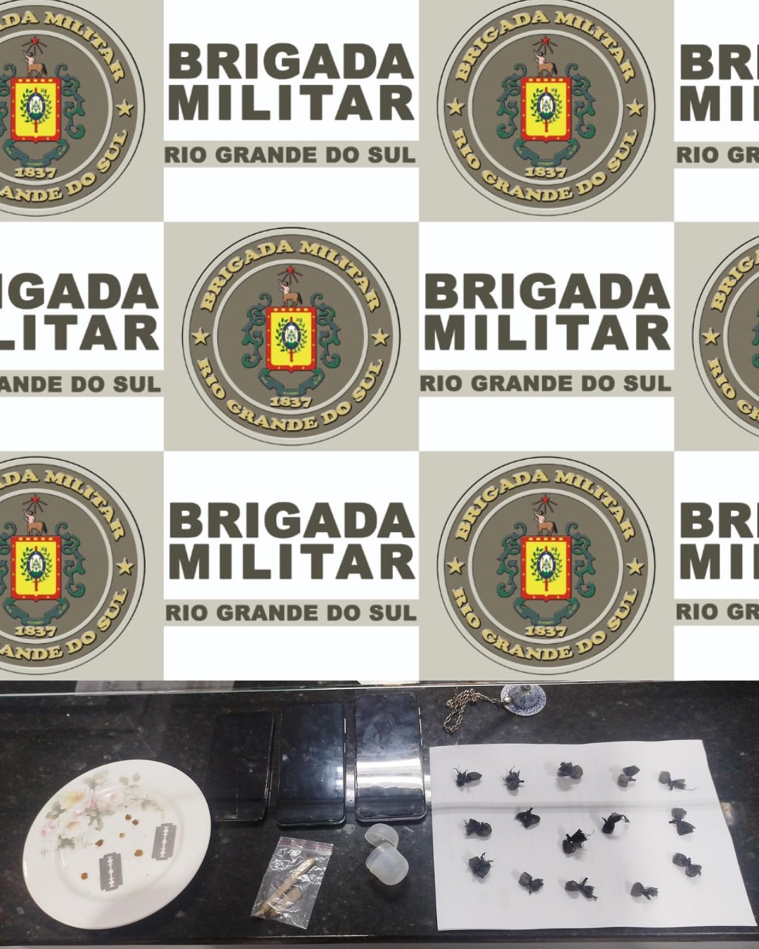 BM PRENDE DUAS MULHERES E APREENDE DOIS ADOLESCENTES POR TRÁFICO EM OSÓRIO