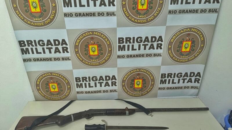 BM PRENDE HOMEM POR PORTE ILEGAL DE ARMA DE FOGO EM SANTO ANTÔNIO DA PATRULHA