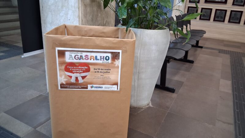 Campanha do Agasalho: Secretaria de Assistência Social de Osório solicita a doação de peças masculinas
