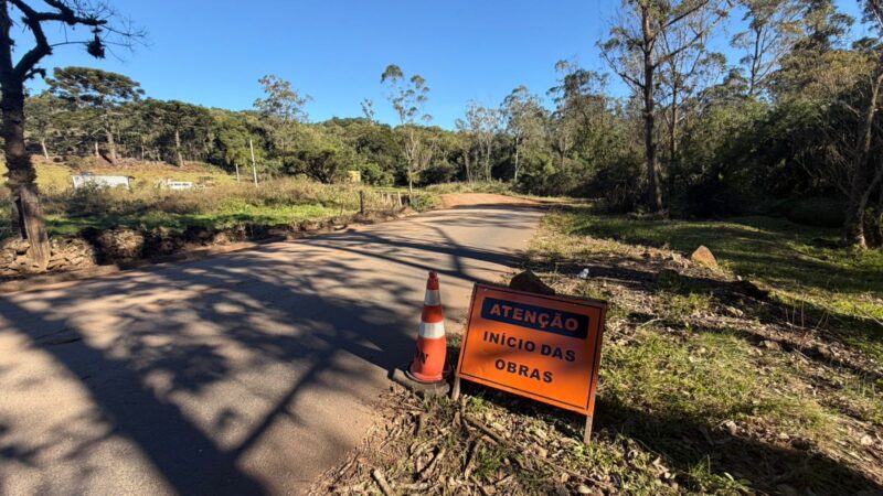Prefeitura de Osório inicia asfaltamento da Estrada da Goiabeira no distrito da Borússia
