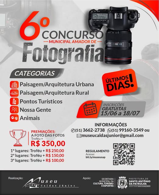 Concurso de Fotografia vai premiar os melhores registros de Santo Antônio da Patrulha